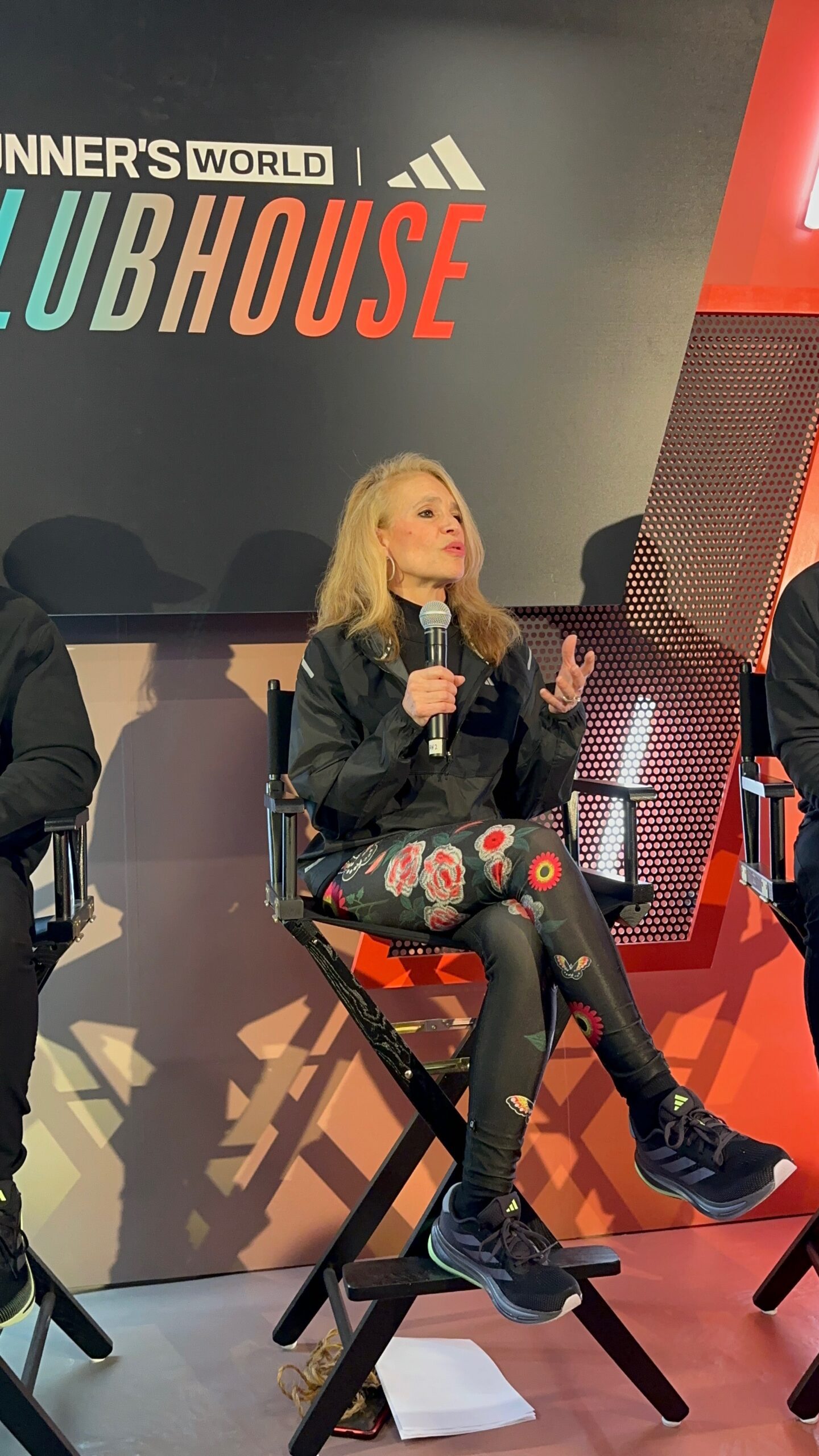 Runners World Panel Photo Renee Exelbert